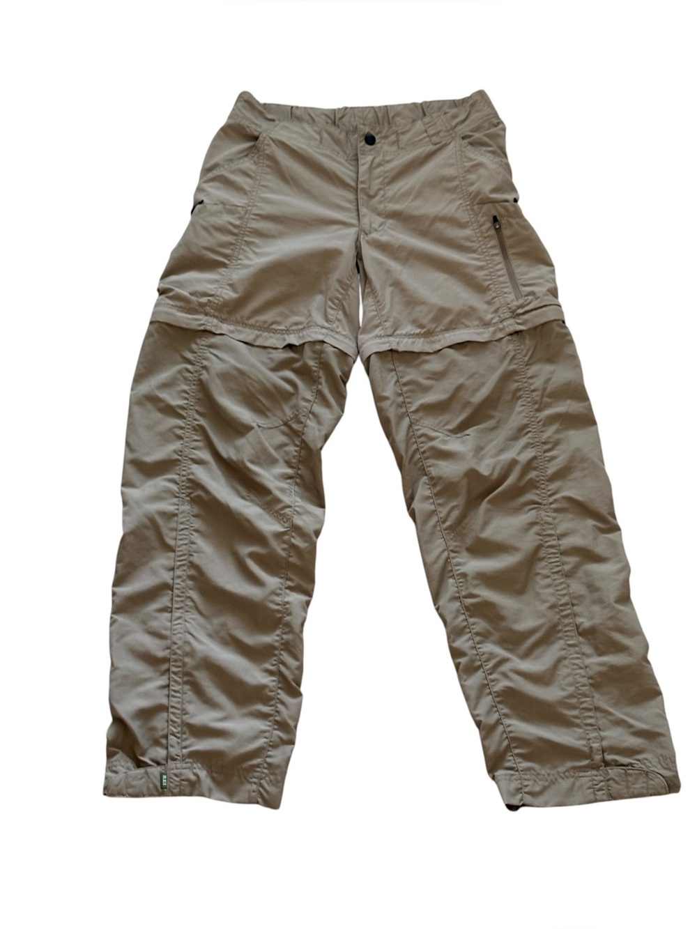 REI UPF 50+ Womens Size 6 Convertible Cargo Khaki Hiking Pants Straight Leg